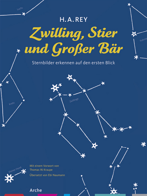 Zwilling, Stier und Großer Bär - H A Rey