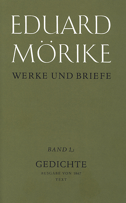 Werke und Briefe. Gedichte. - Eduard Mörike