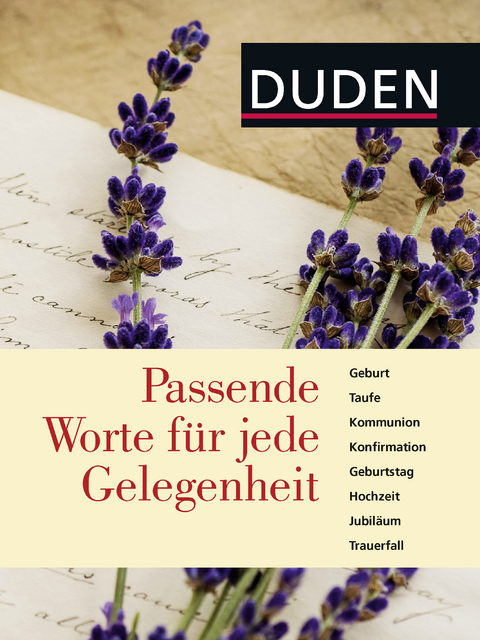 Duden – Passende Worte für jede Gelegenheit - 