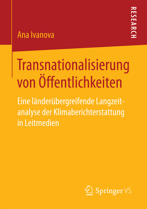 Transnationalisierung von Öffentlichkeiten - Ana Ivanova