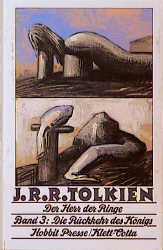 Der Herr der Ringe. Mit den Anhängen (Hobbit Presse) / Die Rückkehr des Königs - John R Tolkien