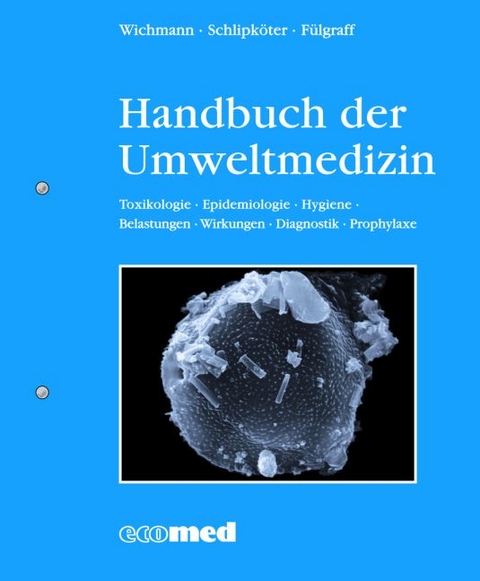 Handbuch der Umweltmedizin - H Erich Wichmann, Hans W Schlipkoeter, Georges Fülgraff