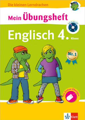 Klett Mein Übungsheft Englisch 4. Klasse mit Audio-CD und Online-Übungen