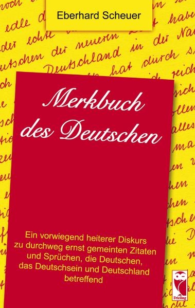 Merkbuch des Deutschen - Eberhard Scheuer