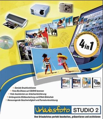 Urlaubsfotostudio 2, 1 CD-ROM