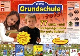 Grundschule total 2007/2008, 1 DVD-ROM u. CD-ROMs in Klapp-Box