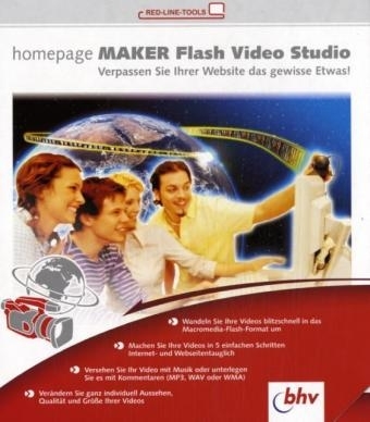 Homepage Maker Flash Video Studio, CD-ROM