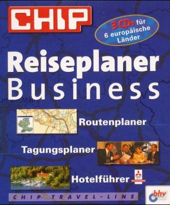 CHIP Reiseplaner Business, 3 CD-ROMs