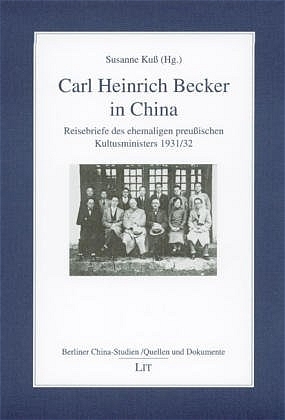 Carl Heinrich Becker in China - 