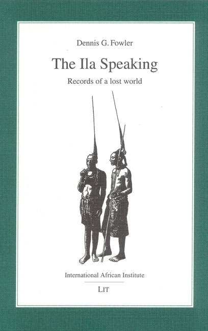 The Ila Speaking - Dennis G Fowler