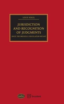 Jurisdiction and Recognition of Judgments - Louis Vogel