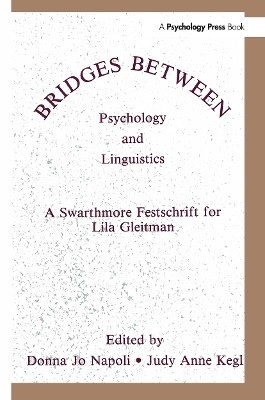 Bridges Between Psychology and Linguistics - 