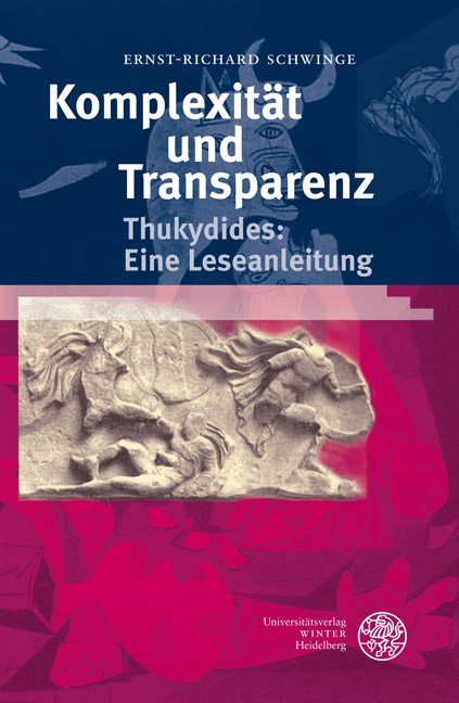 Komplexität und Transparenz - Ernst Richard Schwinge