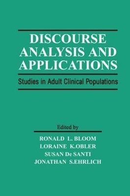 Discourse Analysis and Applications - 