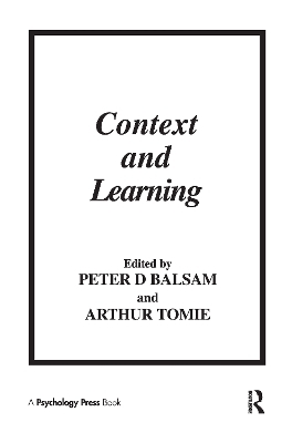 Context and Learning - 