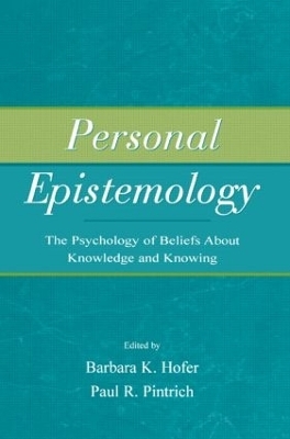 Personal Epistemology - 