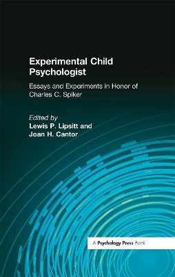 Experimental Child Psychologist - 