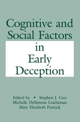 Cognitive and Social Factors in Early Deception - 