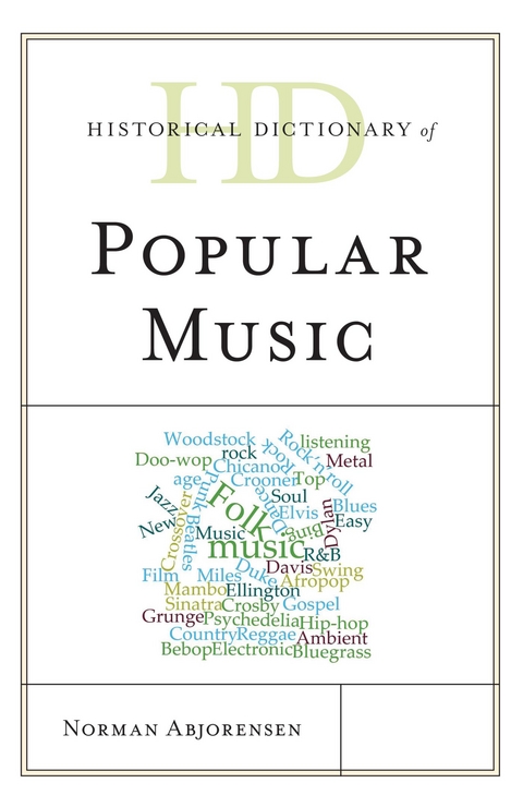 Historical Dictionary of Popular Music -  Norman Abjorensen