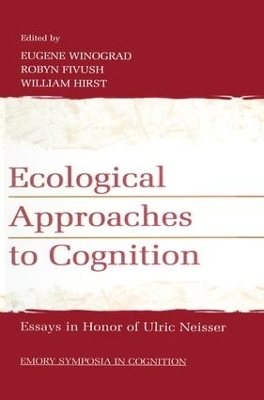 Ecological Approaches to Cognition - 