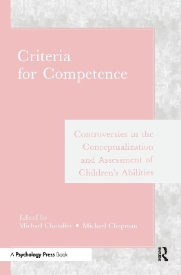 Criteria for Competence - 