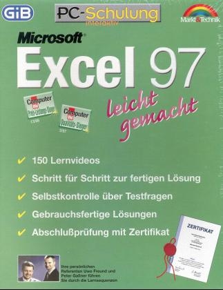 Microsoft Excel 97 leichtgemacht, 2 CD-ROMs - Malte Borges, Jörg Schumacher