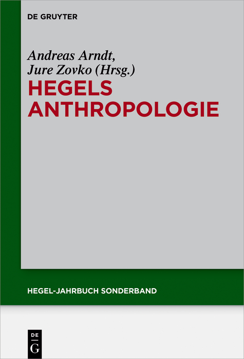 Hegels Anthropologie - 