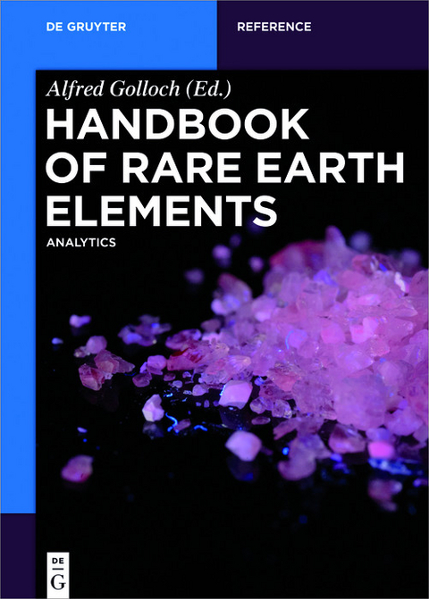 Handbook of Rare Earth Elements - 