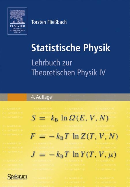 Lehrbuch zur Theoretischen Physik / Statistische Physik - Torsten Fließbach