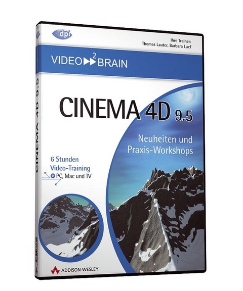 Cinema 4D 9.5 -  video2brain, Thomas Lauter, Barbara Luef