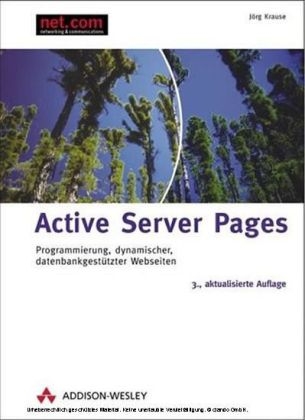 Active Server Pages - Jürgen Krause