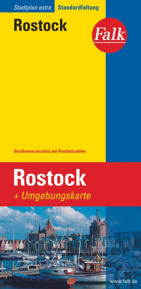 Falk Stadtplan Extra Rostock 1:20.000