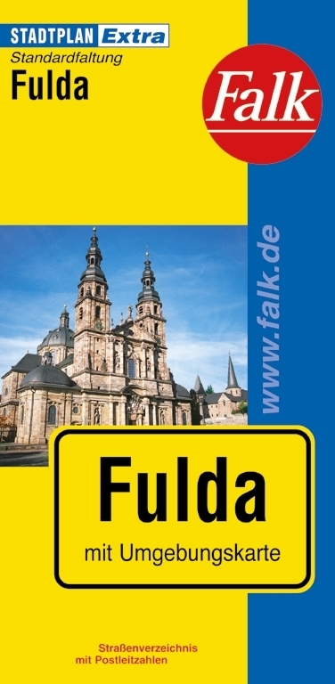 Falk Stadtplan Extra Standardfaltung Fulda 1:17 000