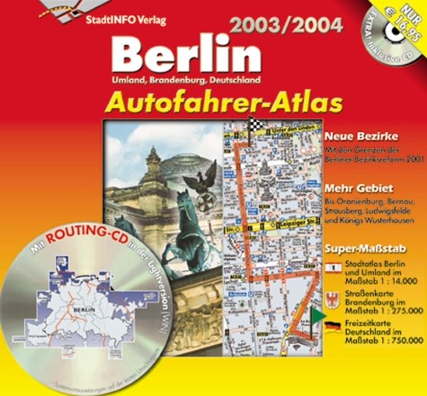 Autofahrer Atlas Berlin 2003/2004