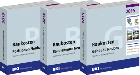 BKI Baukosten 2015 - Gesamtpaket - 