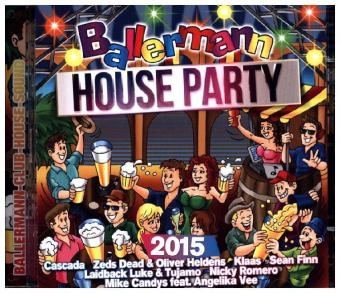 Ballermann House Party 2015, 2 Audio-CDs -  Various