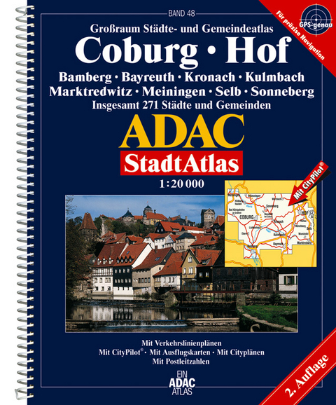 ADAC Stadtatlas Coburg, Hof