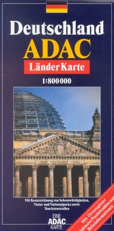 ADAC Karte Deutschland (1 : 800.000)