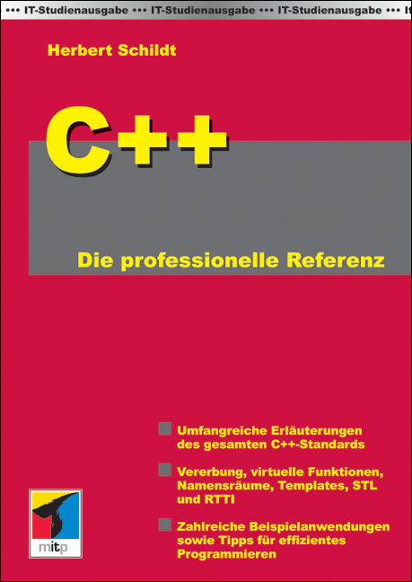 C++ Die professionelle Referenz - Herbert Schildt