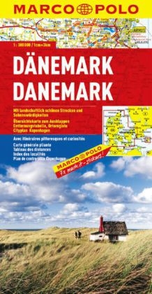 MARCO POLO Länderkarte Dänemark 1:300 000