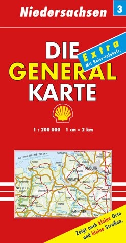 Generalkarte Deutschland Extra. 1:200000 / Niedersachsen