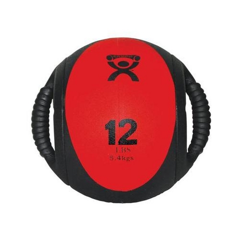 Medizinball mit Dopelgriff 5,5 kg