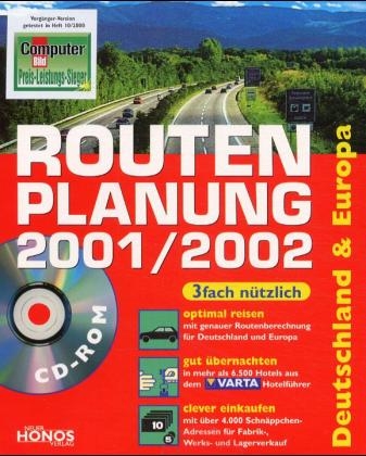 Routenplanung 2001/2002 Deutschland und Europa