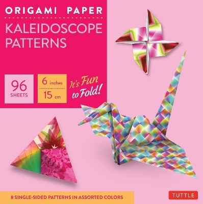 Origami Paper - Kaleidoscope Patterns - 6" - 96 Sheets - 