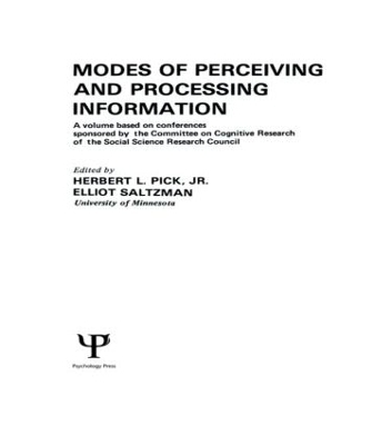 Modes of Perceiving and Processing Information - 