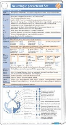 Neurologie pocketcard Set - Sebastian von Stuckrad-Barre, Rüdiger Ilg