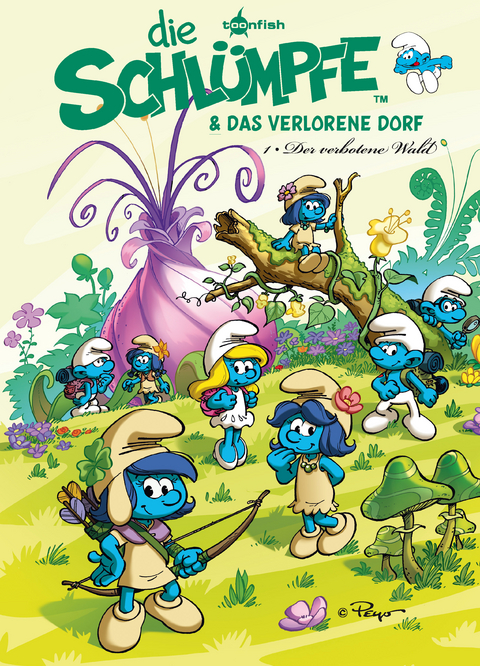 Die Schlümpfe und das verlorene Dorf Bd. 1: Der verbotene Wald -  Peyo; Alain Jost, Luc Parthoens