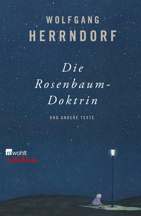 Die Rosenbaum-Doktrin -  Wolfgang Herrndorf