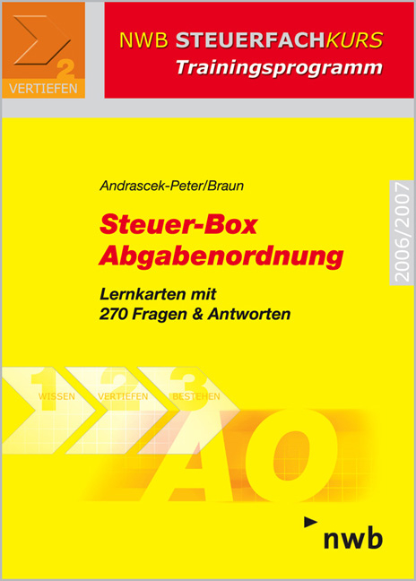 Steuer-Box Abgabenordnung - Ramona Andrascek-Peter, Wernher Braun