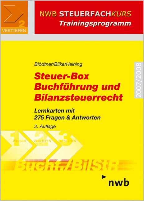 Steuer-Box Buchführung und Bilanzsteuerrecht - Wolfgang Blödtner, Kurt Bilke, Rudolf Heining